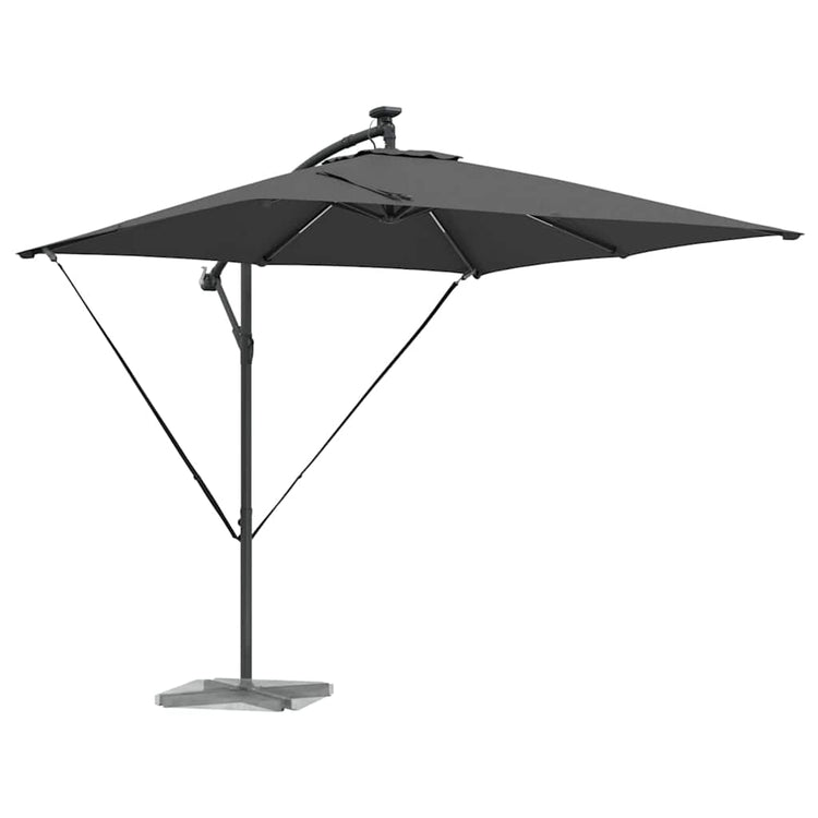 VidaXL Ampel-Bananenschirm Anthrazit 249 x 249 x 250 cm