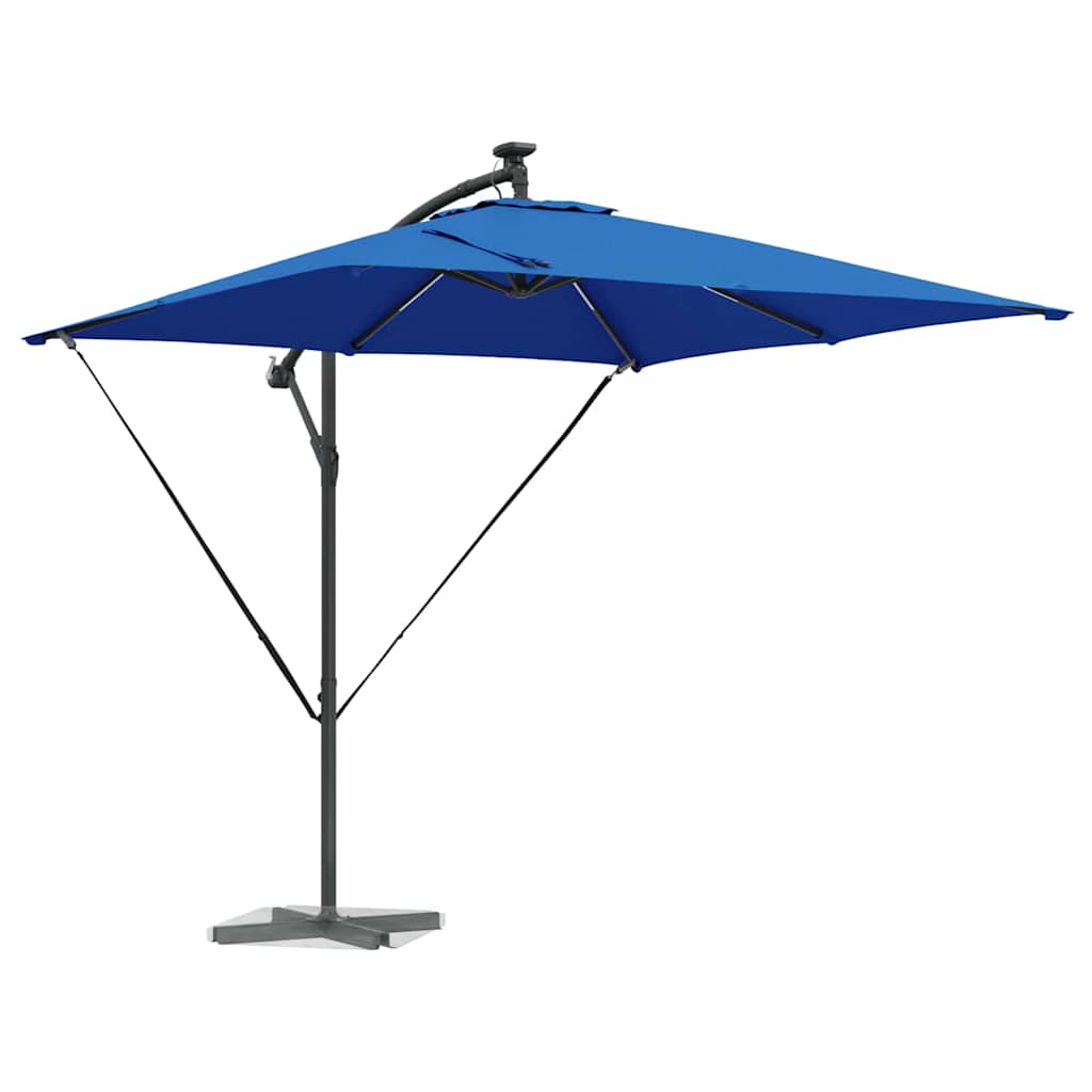 VidaXL Ampel-Bananenschirm Blau 249 x 249 x 250 cm