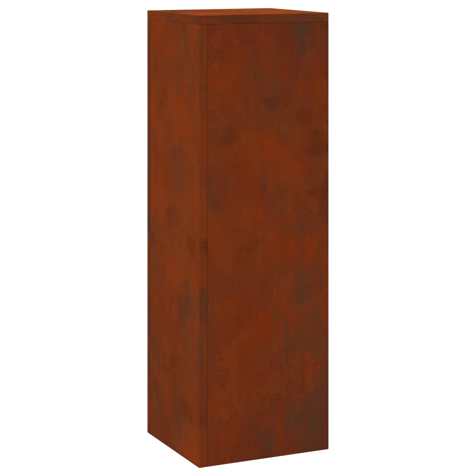 Vidaxxl Pflanzenständer 2 Stück rostig 24 x 24 x 75 cm Cortenstahl