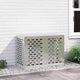 Vidaxxl Klimaanlagenabdeckung Silber 100 x 50 x 70 cm