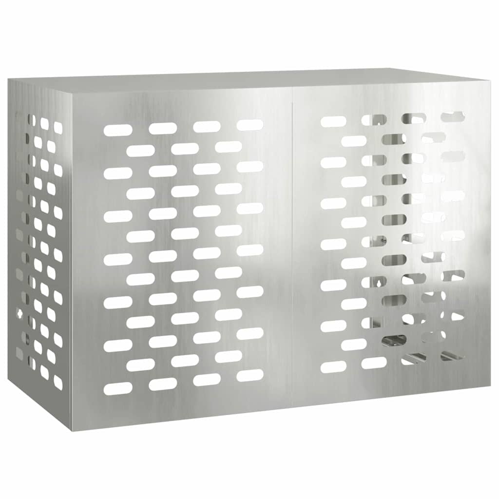 Vidaxxl Klimaanlagenabdeckung Silber 100 x 50 x 70 cm