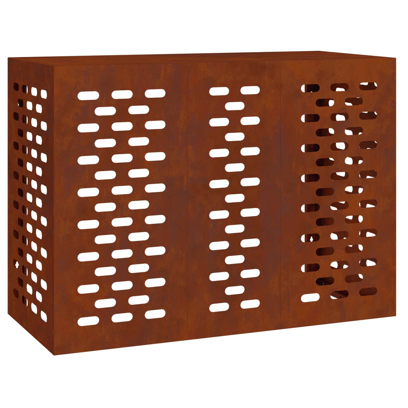 Vidaxl Klimaanlage Hacken Roestig 110 x 50 x 80 cm Cortenstahl
