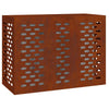 Vidaxl Klimaanlage Hacken Roestig 110 x 50 x 80 cm Cortenstahl