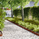 Vidaxl Gartenkante 20 Stück braun 100 x 0,05 x 20 cm Cortenstahl