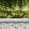 Vidaxxl Gartenkante 10 Stück Silber 100 x 0,05 x 20 cm Edelstahl