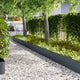 Vidaxl Gartenkante 10 Stück Anthrazit 100 x 0,05 x 20 cm kaltgewalzter Stahl