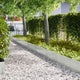Vidaxxl Gartenkante 20 Stück Silber 100 x 0,05 x 20 cm Edelstahl