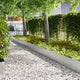 Vidaxl Gartenkante 20 Stück Silber 100 x 0,05 x 20 cm verzinkter Stahl