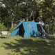 Vidaxx Kuppelzelt mit Dach mit Stauraum Blau 455 x 252 x 178 cm