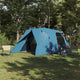 Vidaxx Kuppelzelt mit Dach mit Stauraum Blau 500 x 314 x 206 cm