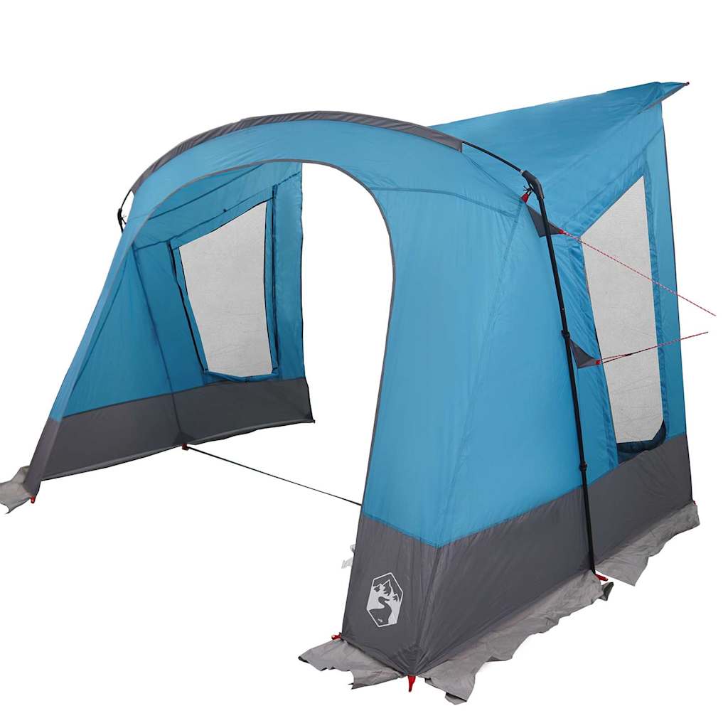 Vidaxx Wohnwagenzelt mit Dach mit Stauraum Blau 252 x 245 x 245 cm