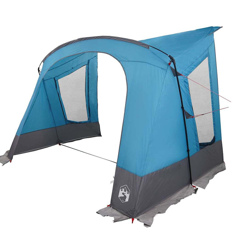 Vidaxx Wohnwagenzelt mit Dach mit Stauraum Blau 410 x 275 x 245 cm