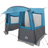 Vidaxx Heckklappenzelt für Wohnwagen mit blauem Dach 352 x 250 x 240 cm