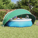 Vidaxl Poolüberdachung blau 405 x 405 x 192 cm 185t Polyester mit PU-Beschichtung
