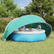 Vidaxl Poolüberdachung blau 472 x 460 x 229 cm 185t Polyester mit PU-Beschichtung