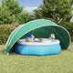 Vidaxl Poolüberdachung blau 500 x 500 x 236 cm 185t Polyester mit PU-Beschichtung
