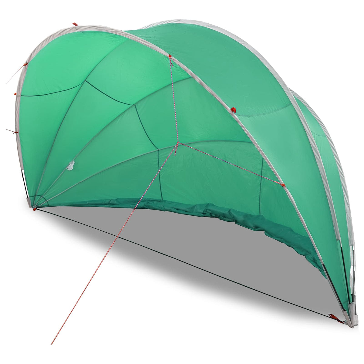 Vidaxl Poolüberdachung blau 500 x 500 x 236 cm 185t Polyester mit PU-Beschichtung