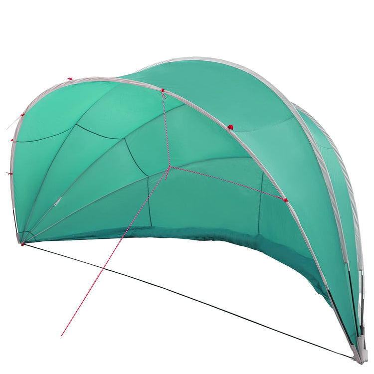 Vidaxl Poolüberdachung blau 546 x 516 x 250 cm 185t Polyester mit PU-Beschichtung