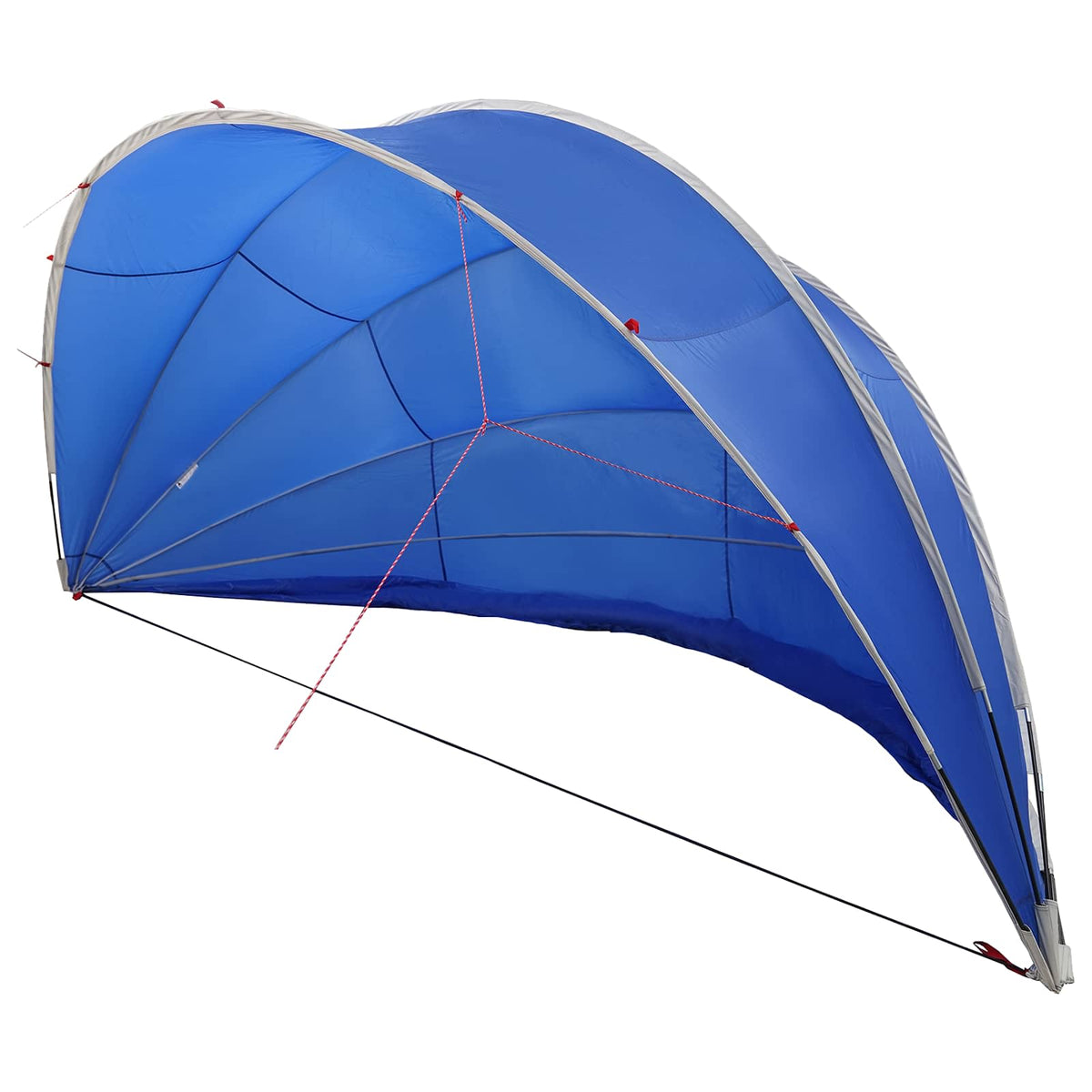 Vidaxl Poolüberdachung grün 592 x 590 x 275 cm 185t Polyester mit PU-Beschichtung