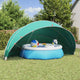 Vidaxl Poolüberdachung blau 592 x 590 x 275 cm 185t Polyester mit PU-Beschichtung