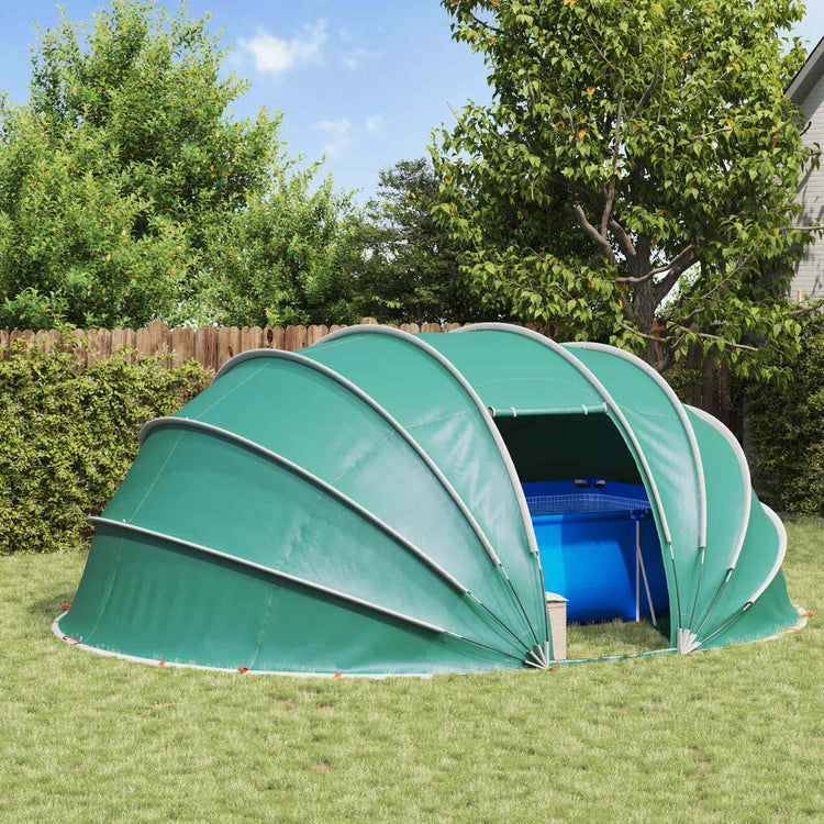 VidaXL Schwimmbadzelt Kuppel blau 538 x 440 x 204 cm