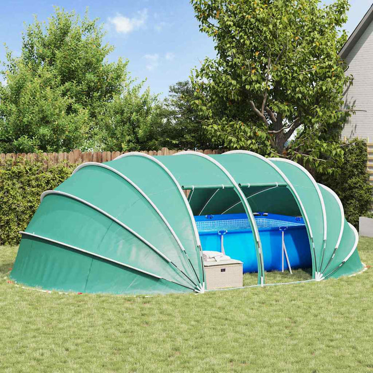 VidaXL Schwimmbadzelt Kuppel blau 640 x 432 x 205 cm