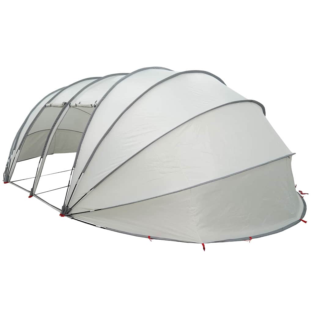 Vidaxx Schwimmbadzelt Kuppel grau 640 x 432 x 205 cm