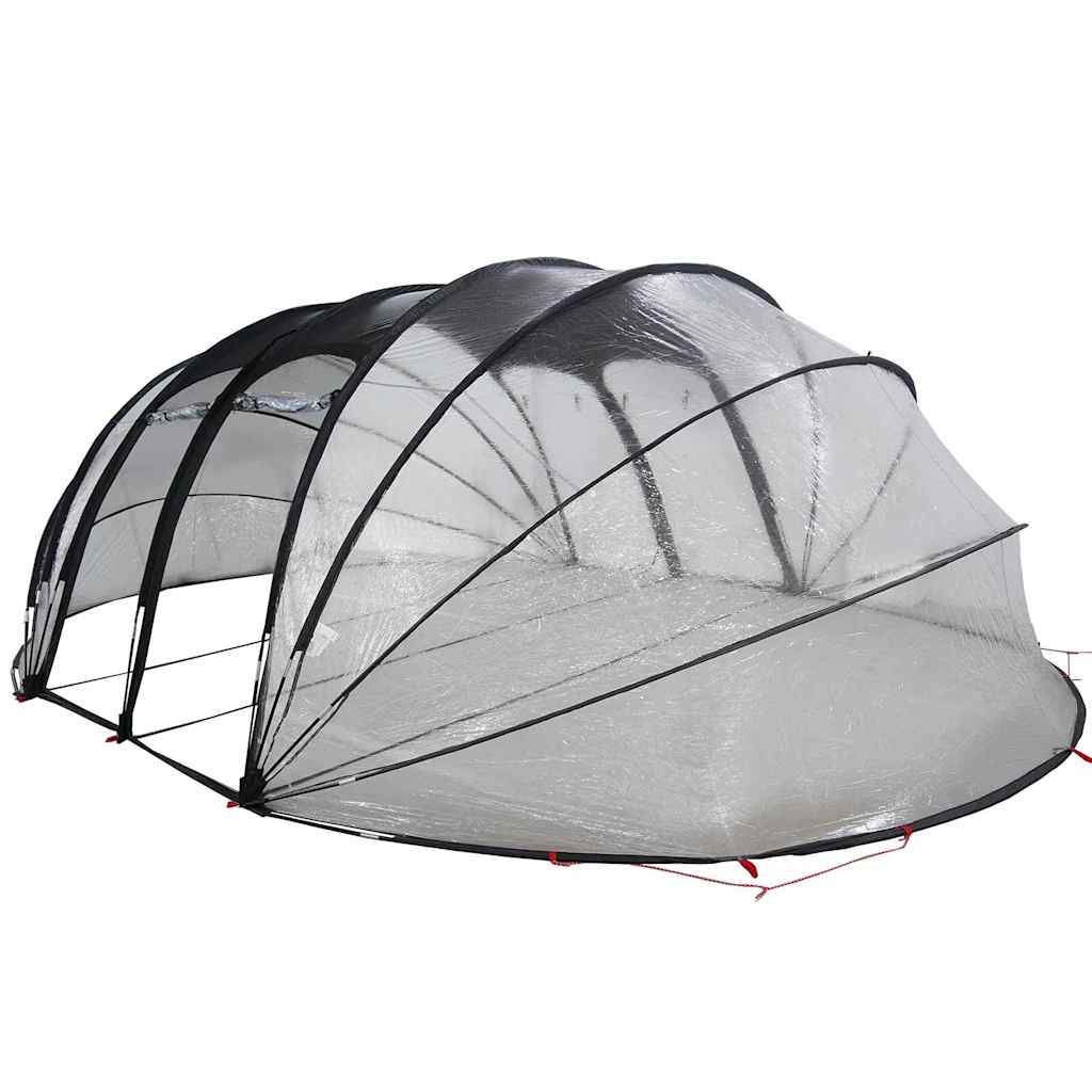 Vidaxx Schwimmbadzelt Kuppel transparent 640 x 432 x 205 cm PVC
