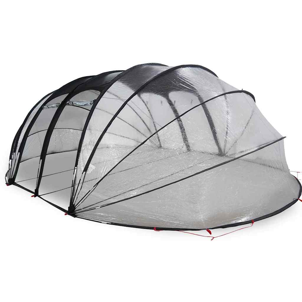 Vidaxx Schwimmbadzelt Kuppel transparent 640 x 432 x 205 cm PVC