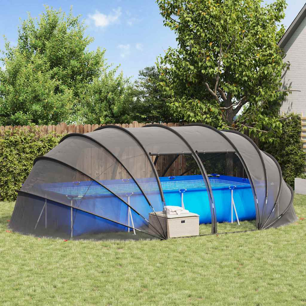 VidaXL Schwimmbadzeltkuppel transparent 640 x 432 x 205 cm