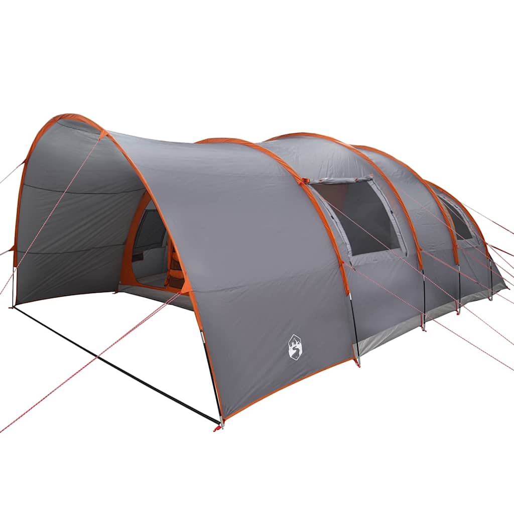 Vidaxx Tunnelzelt mit grauem und orangefarbenem Dach 710 x 460 x 245 cm