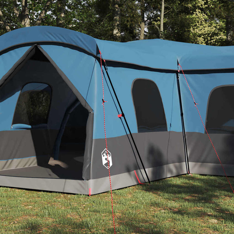 VidaXL Zelt Blau 680 x 510 x 210 cm 185t Polyester mit PU-Beschichtung