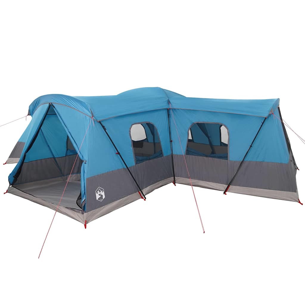 VidaXL Zelt Blau 680 x 510 x 210 cm 185t Polyester mit PU-Beschichtung