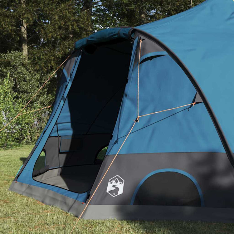 Vidaxx Kuppelzelt mit Dach mit Stauraum Blau 505 x 450 x 248 cm
