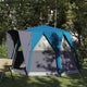 Vidaxx Hauszelt mit Dach blau und grau 320 x 320 x 203 cm