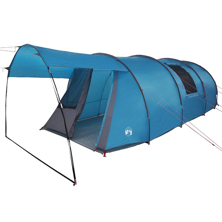 Vidaxx Tunnelzelt mit Dach mit Stauraum blau und grau 740 x 370 x 220 cm