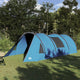 Vidaxx Tunnelzelt mit Dach mit Stauraum Blau und Grau 778 x 356 x 210 cm