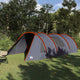 Vidaxx Tunnelzelt mit Dach grau und orange 778 x 356 x 210 cm