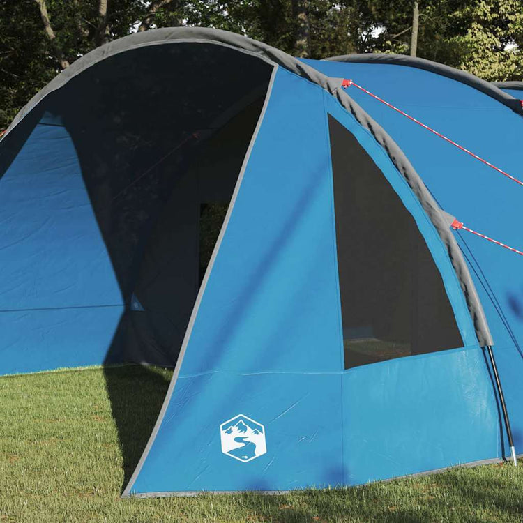 Vidaxx Tunnelzelt mit Dach mit Stauraum Blau und Grau 778 x 356 x 210 cm