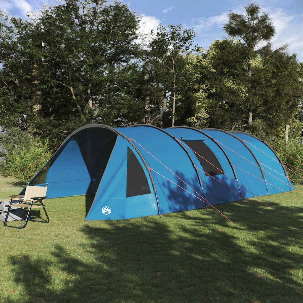 Vidaxx Tunnelzelt mit Dach mit Stauraum Blau und Grau 778 x 356 x 210 cm
