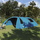 Vidaxx Tunnelzelt mit Dach mit Stauraum Blau und Grau 700 x 590 x 215 cm