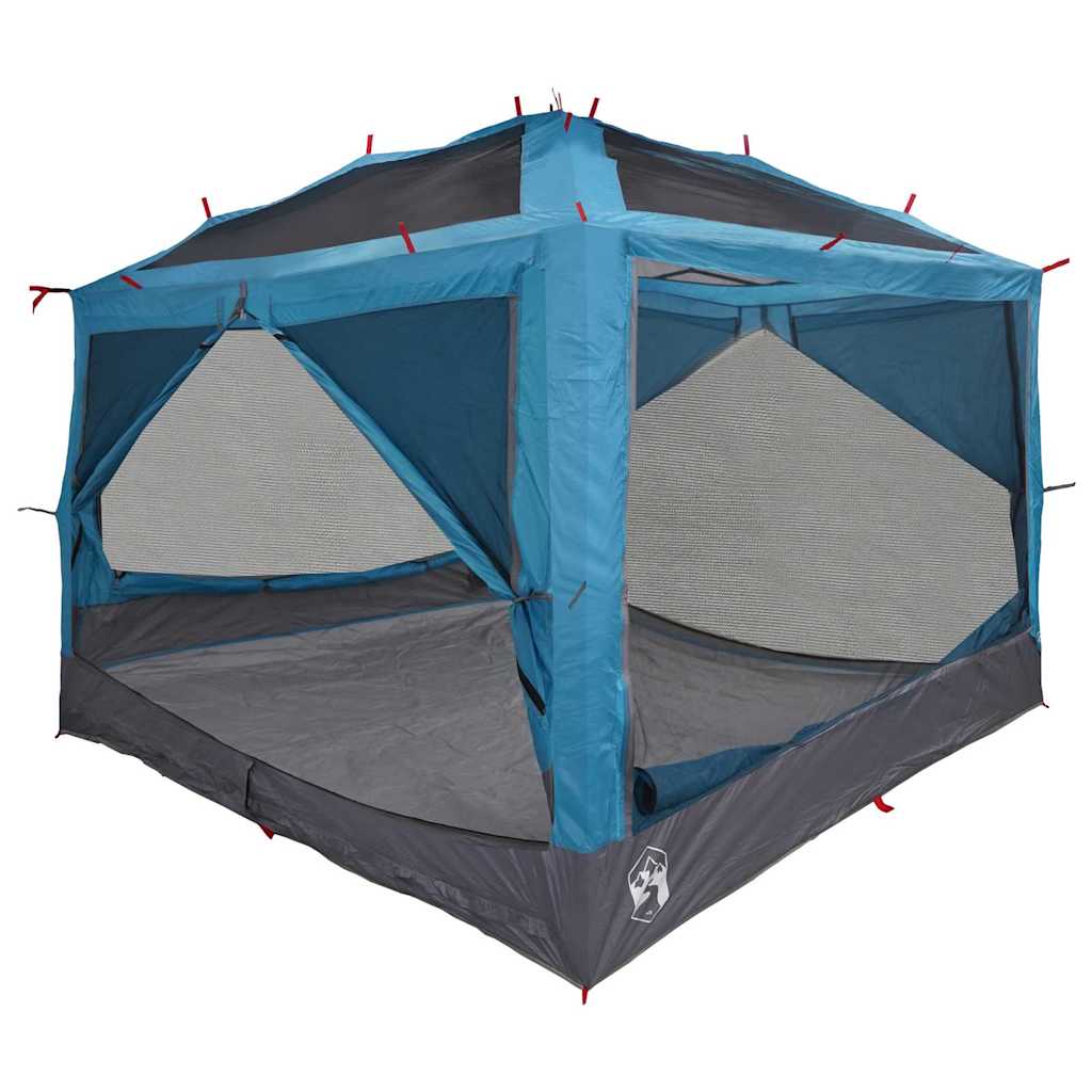 VidaXL Innenzelt mit Dach mit Stauraum Blau und Grau 300 x 300 x 250 cm