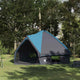 Vidaxl Tipi-Zelt mit Dach blau und grau 490 x 410 x 210 cm