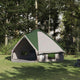 Vidaxl Tipi-Zelt mit Dach mit Stauraum, grün und weiß, 490 x 410 x 210 cm
