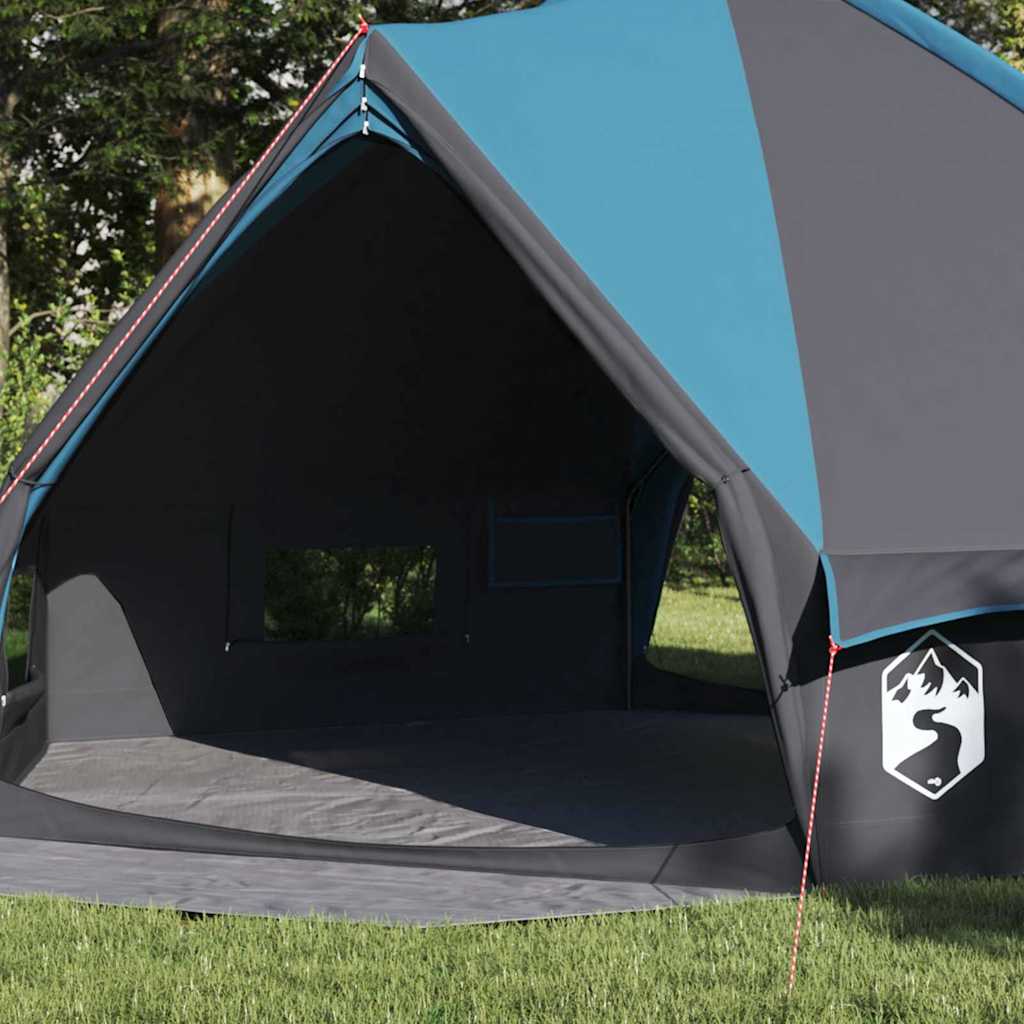 Vidaxl Tipi-Zelt mit Dach blau und grau 490 x 410 x 210 cm