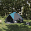 Vidaxl Tipi-Zelt mit Dach blau und grau 490 x 410 x 210 cm