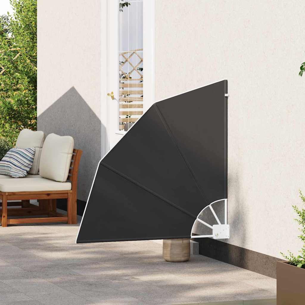 Vidaxxl Balkon-Sichtschutz Anthrazit 115 x 115 cm Polyester