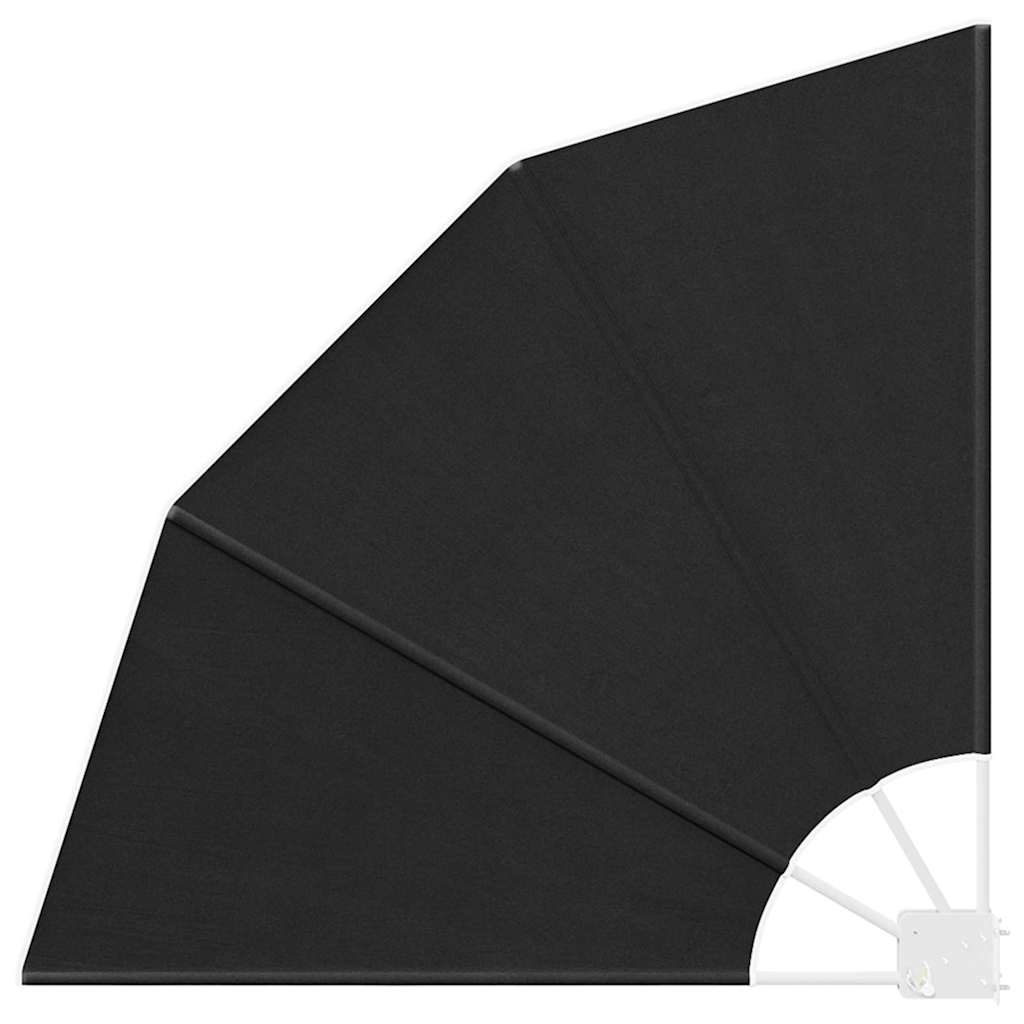Vidaxxl Balkon-Sichtschutz Anthrazit 115 x 115 cm Polyester
