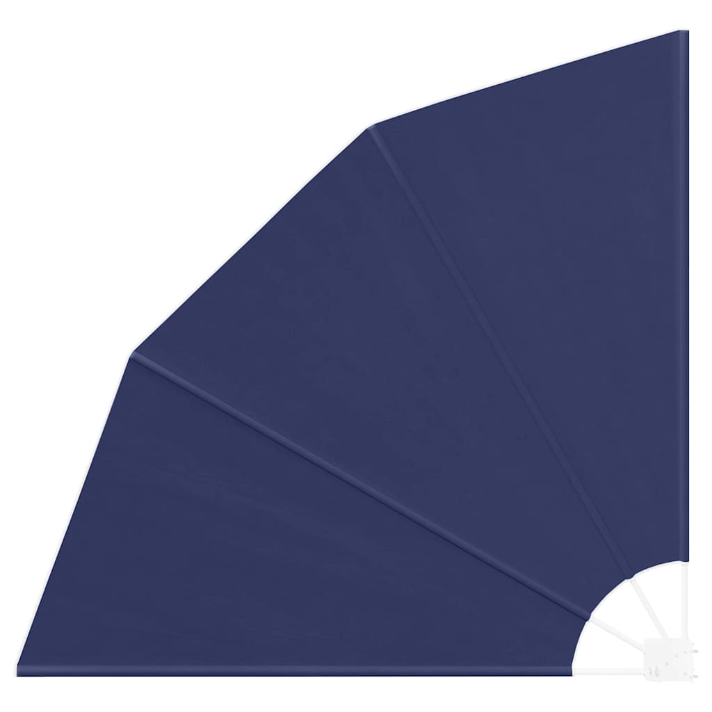 Vidaxxl Balkon-Sichtschutz Marineblau 160 x 160 cm Polyester