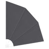 VidaXL Balkon-Sichtschutz Schwarz 160 x 160 cm Polyester